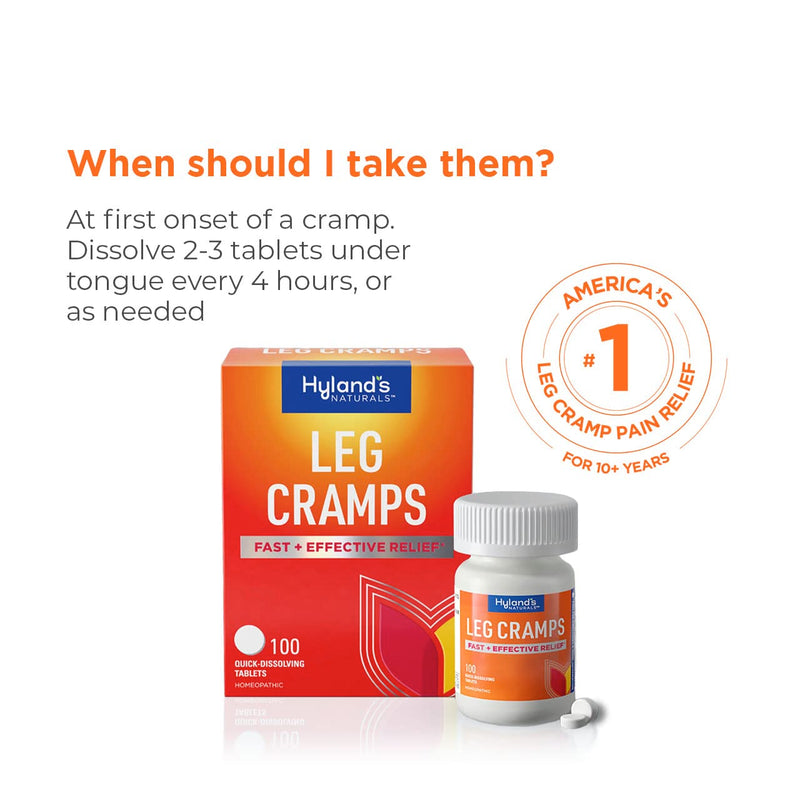 Hyland's Natural Leg Cramp Relief Tablets 100 Count