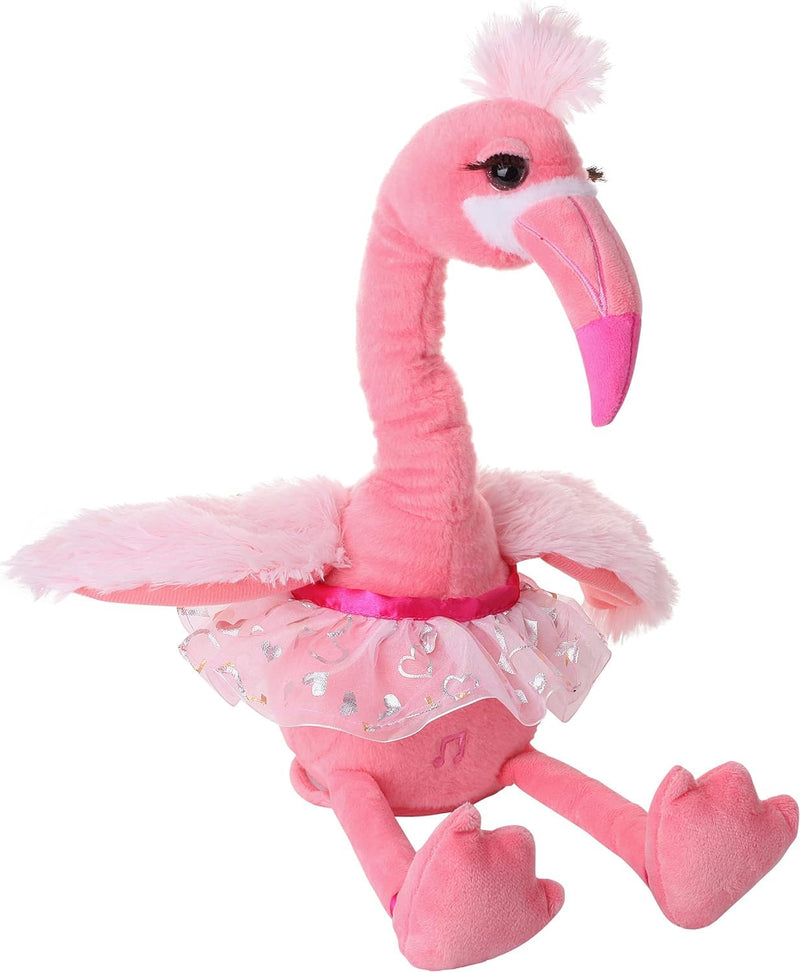 Dancing Flamingo Interactive Toy Singing Plush Toddlers Girls & Boys 3 Plus