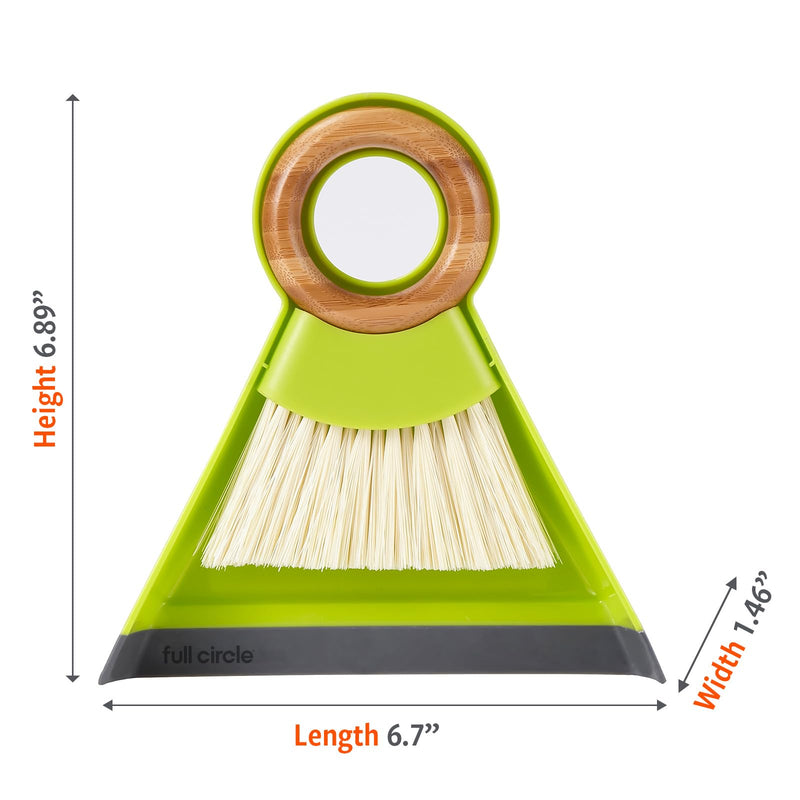 Compact Mini Dustpan and Brush Set for Quick Cleanups