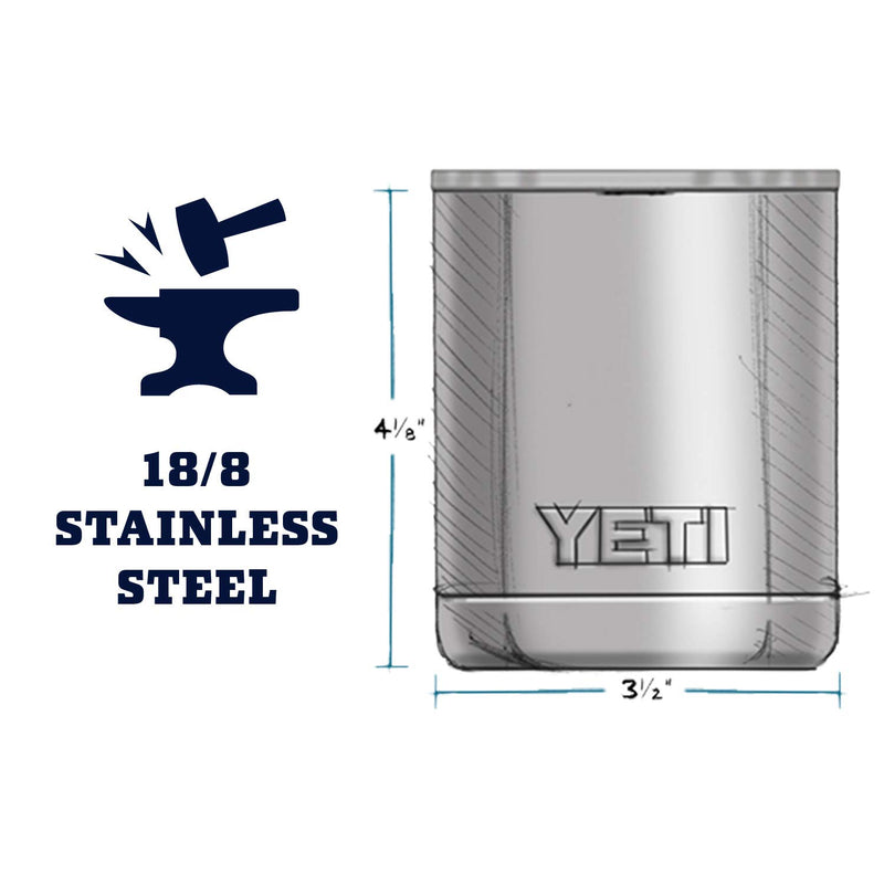 Yeti Rambler 10 Oz Lowball Insulated Tumbler with Magslider Lid