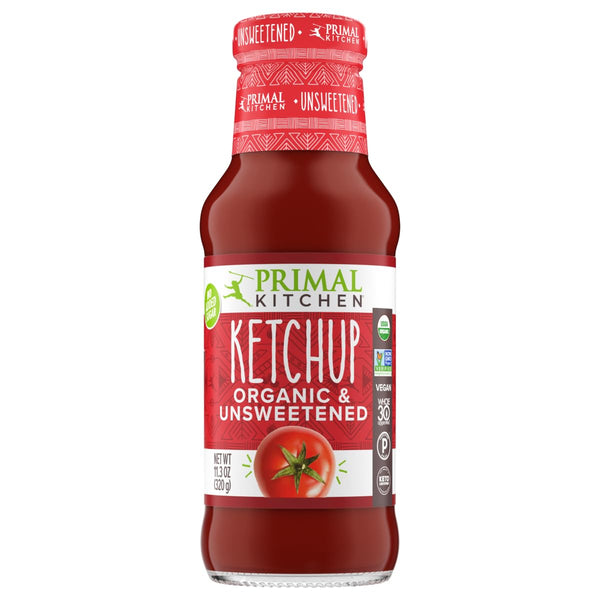 Primal Kitchen Organic Ketchup 11.3 oz - Keto & Paleo Friendly