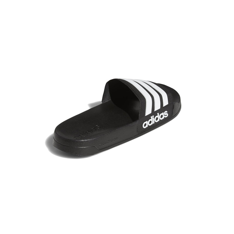 Adidas Men's Adilette Black/White Slip On Sandals Size 10