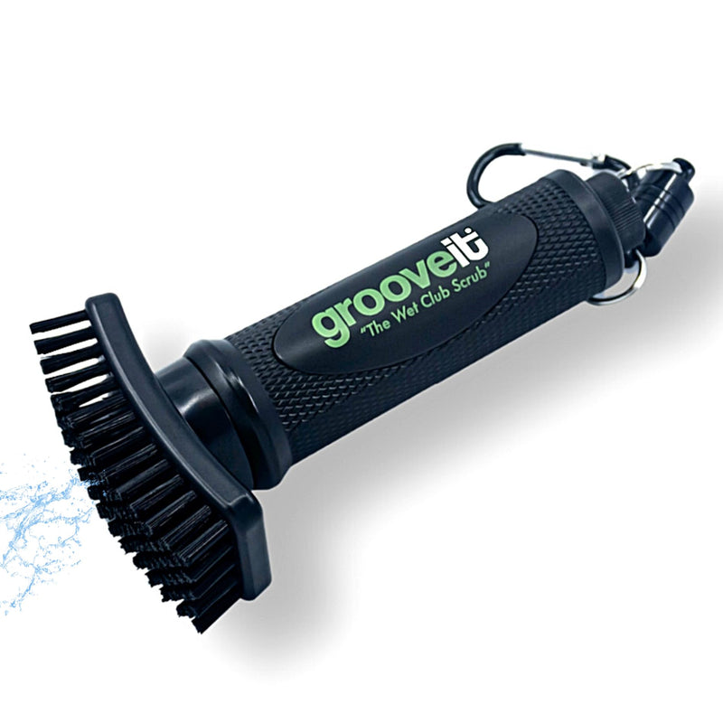 Grooveit The Wet Club Scrub Golf Water Brush 3 Year Warranty Design Long Lasting