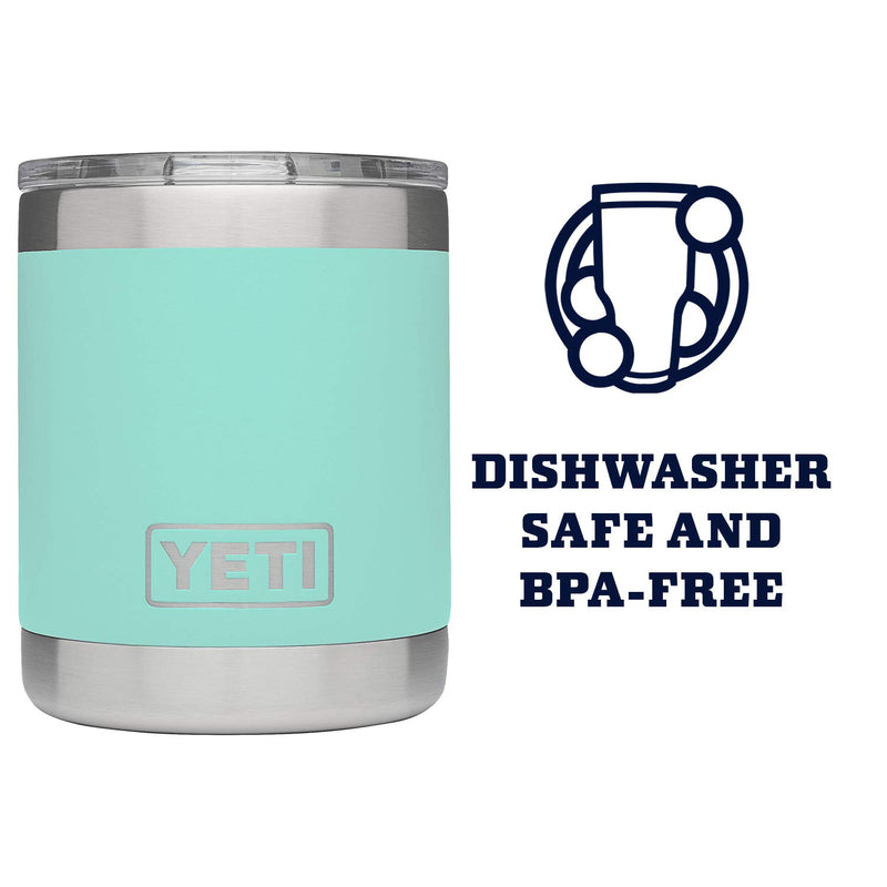 Yeti Rambler 10 Oz Lowball Insulated Tumbler with Magslider Lid