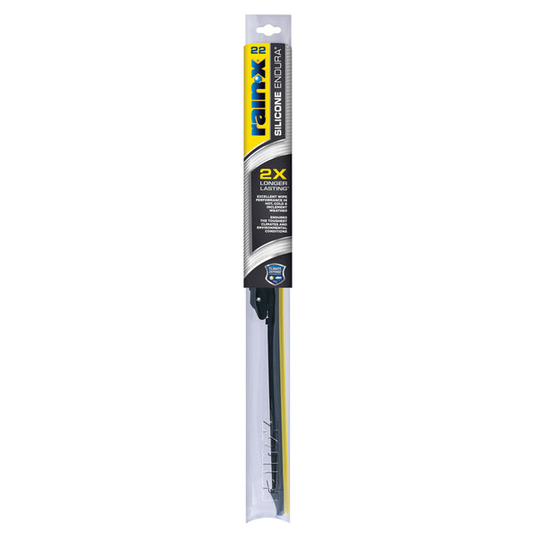 Rain-X Silicone Endura 22-Inch Wiper Blades - Long-Lasting Performance