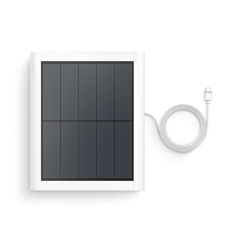 Upgraded Ring Solar Panel 4W 2nd Gen for Ring Cameras White