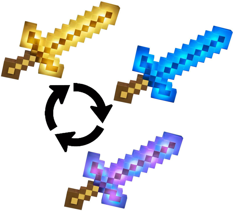 Minecraft Light-Up Adventure Sword Toy with Sounds