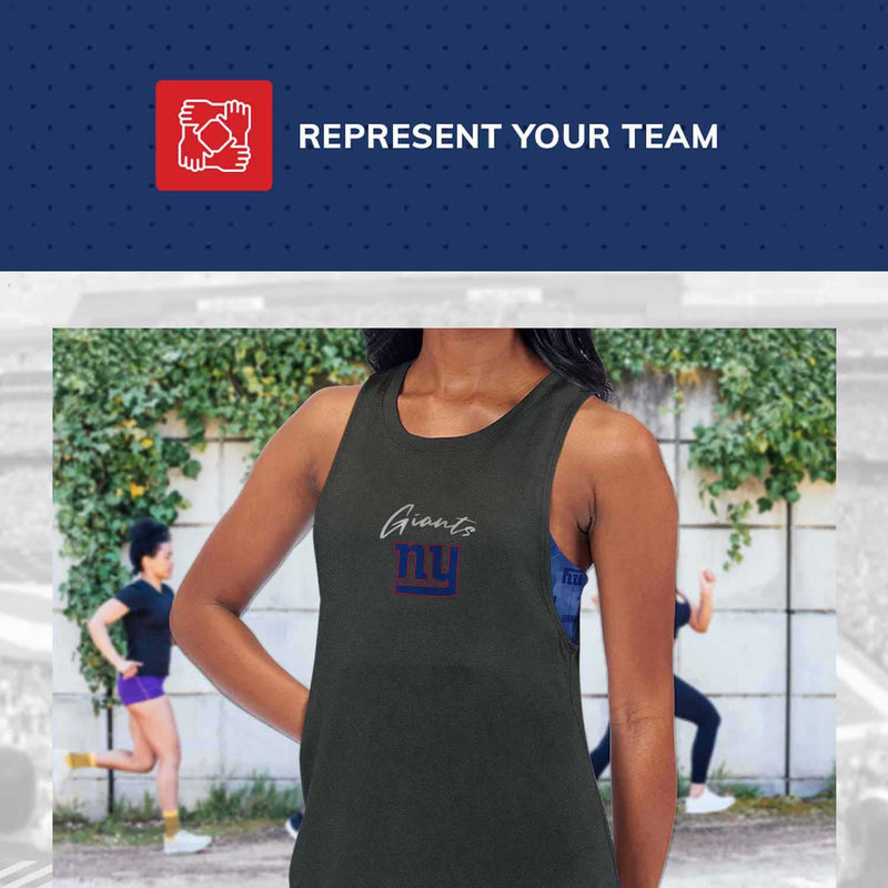 Women's NFL New York Giants Muscle Tank Large