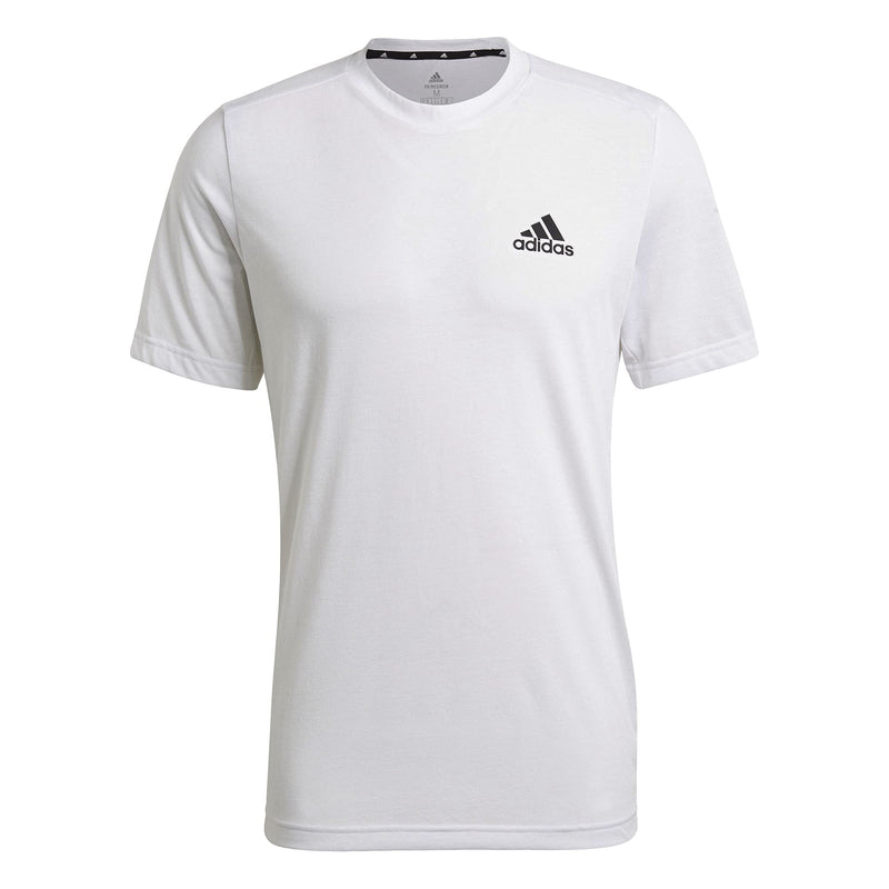 Adidas Mens Fr Tee White & Black Large T-Shirt