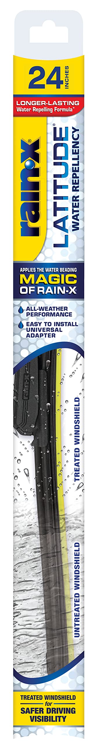 Rain-X Latitude Water Repellent Wiper Blades 24 Inch