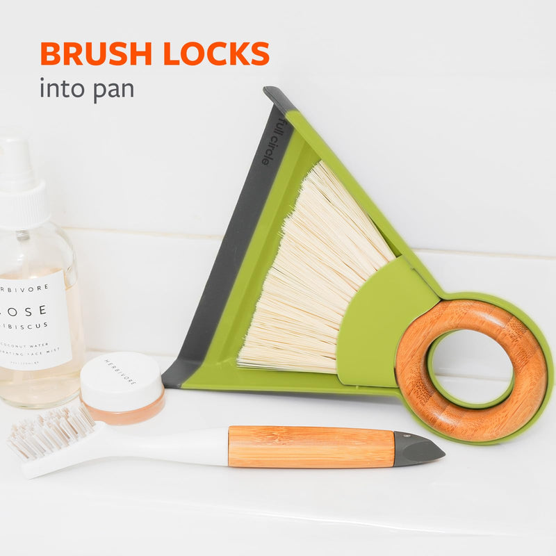 Compact Mini Dustpan and Brush Set for Quick Cleanups