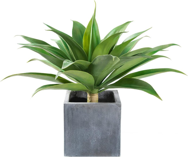 Velener Large 28 Inch Artificial Agave Cactus Plant for Indoor/Outdoor Decor