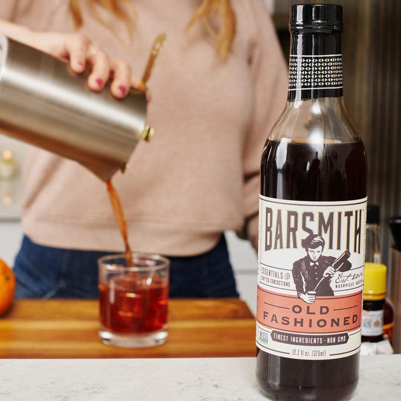 Barsmith Old Fashioned Cocktail Mix with Cherry & Bitters, 12.7 oz