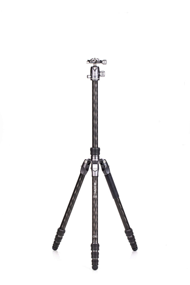 Benro Rhino Carbon Fiber Tripod with VX20 Head - 4 Section