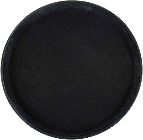 Durable 16-Inch Round Fiberglass Tray with Non-Slip Surface