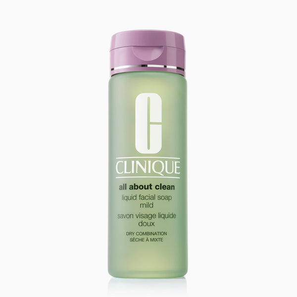 Clinique All About Clean Liquid Facial Cleanser Soap Mild 6.7 Fl Oz