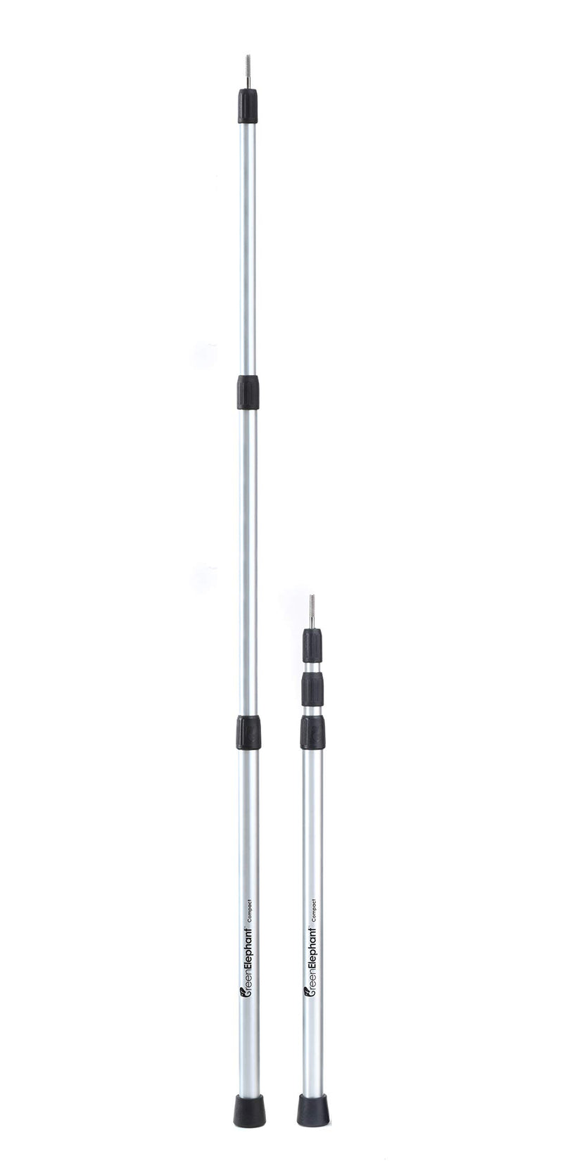 Adjustable Aluminum Tarp Poles - Portable & Lightweight Set of 2