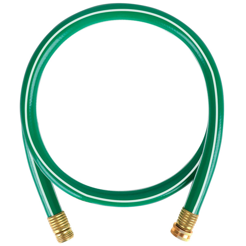 Durable & Lightweight 5 Ft. Garden Water Hose With Aluminum Fittings