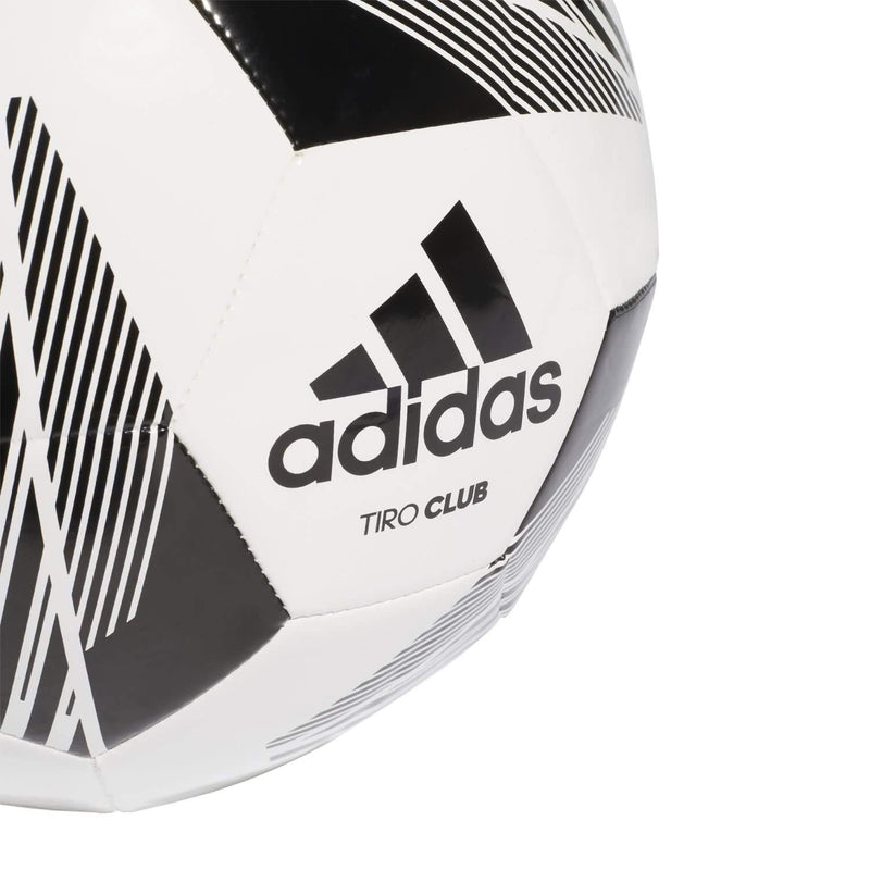 Adidas Tiro Club Soccer Ball Size 5 White/Black