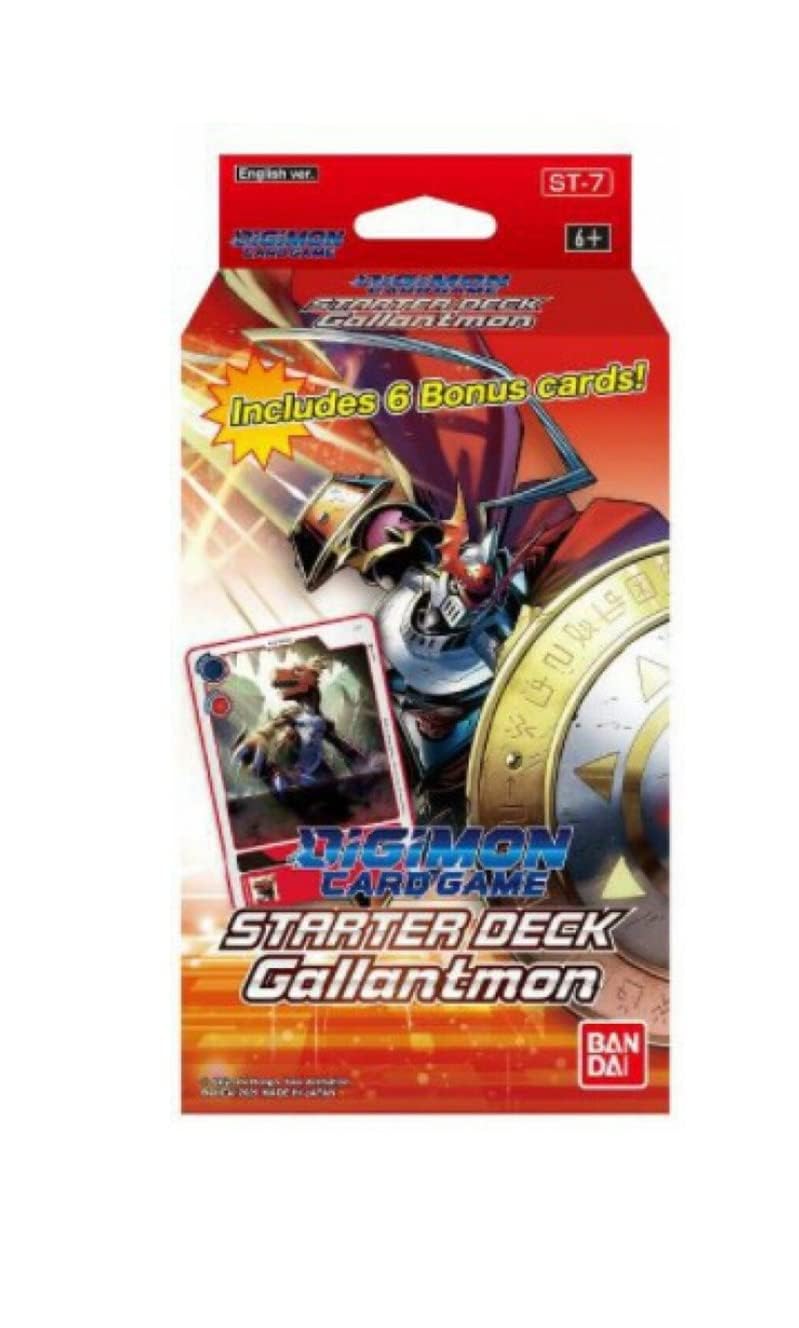 Digimon Card Game Gallantmon Starter Deck with Booster Pack