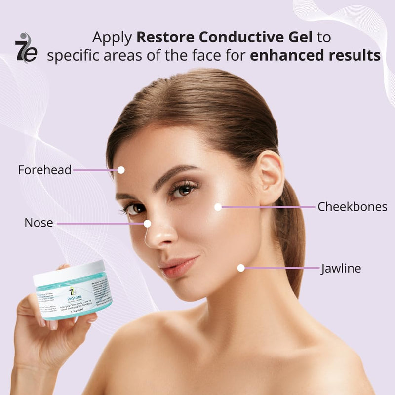 7e Wellness Restore Gel 4oz Facial Care With Green Tea Hyaluronic Acid Collagen