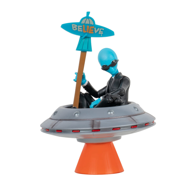 Fortnite Emote Series Human Bill 4-Inch Figure with Lil’ Saucer Vehicle