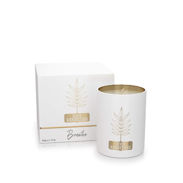 Luxury Scented Soy Wax Candle - 220g, White Glass Jar