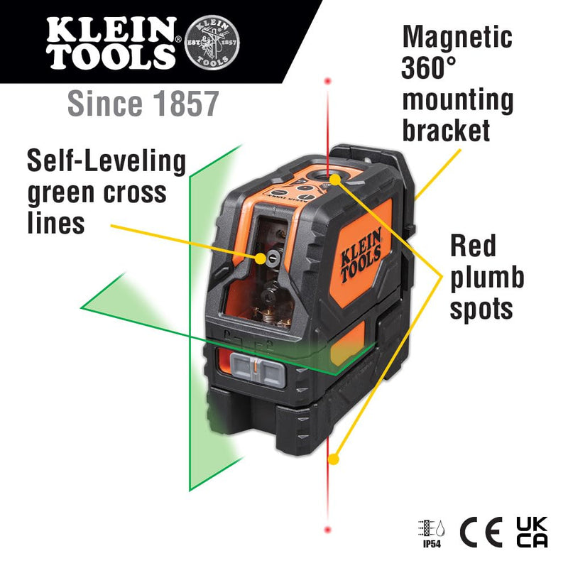 Klein Tools Self-Leveling Laser Level with Magnetic Mount