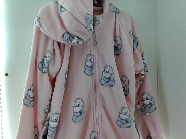 Big Softy Oversized Pink Hooded Blanket