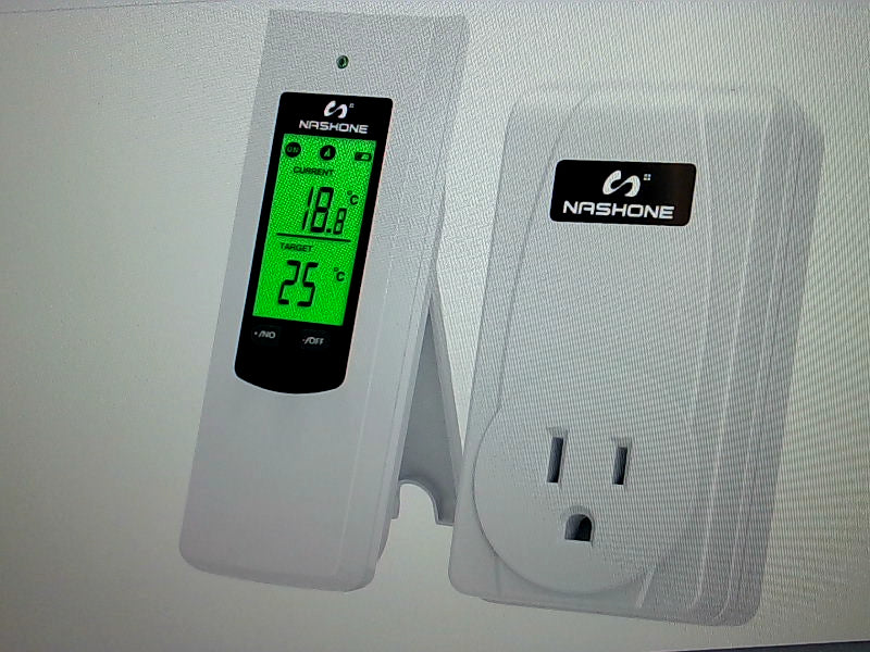 Nashone Wireless Plug in Thermostat for Home Temperature Control