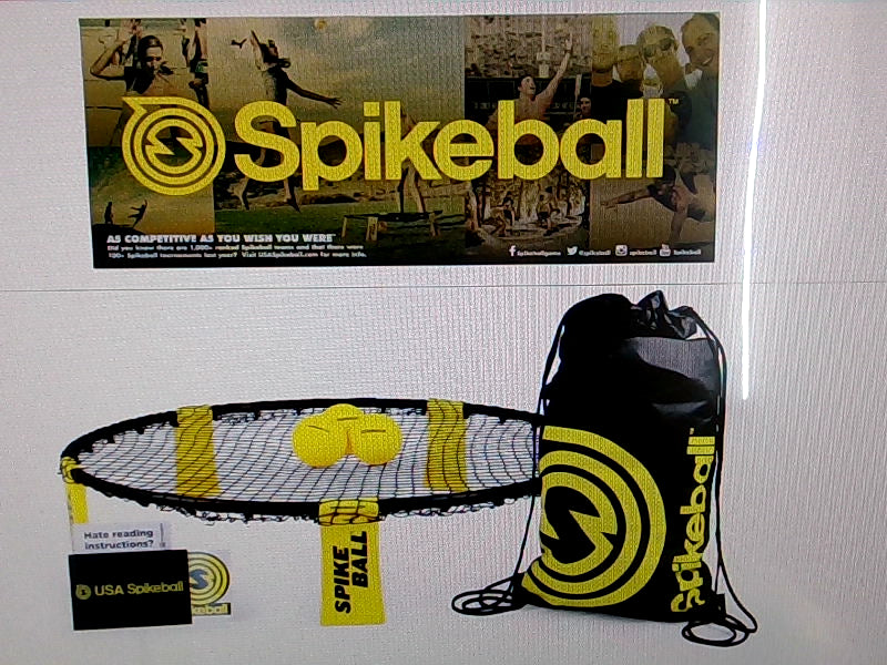 Spikeball Original Roundnet Game Set with 3 Balls