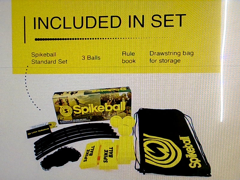 Spikeball Original Roundnet Game Set with 3 Balls