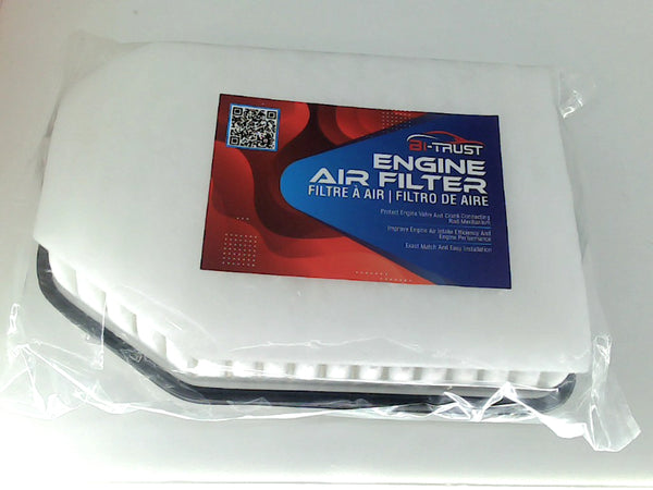 Bi-Trust Engine Air Filter Color White