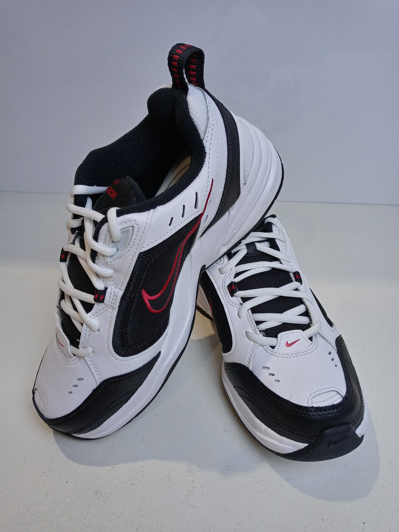 Nike Mens Air Monarch Iv Cross Trainer White Black 6 4e Us Pair of Shoes