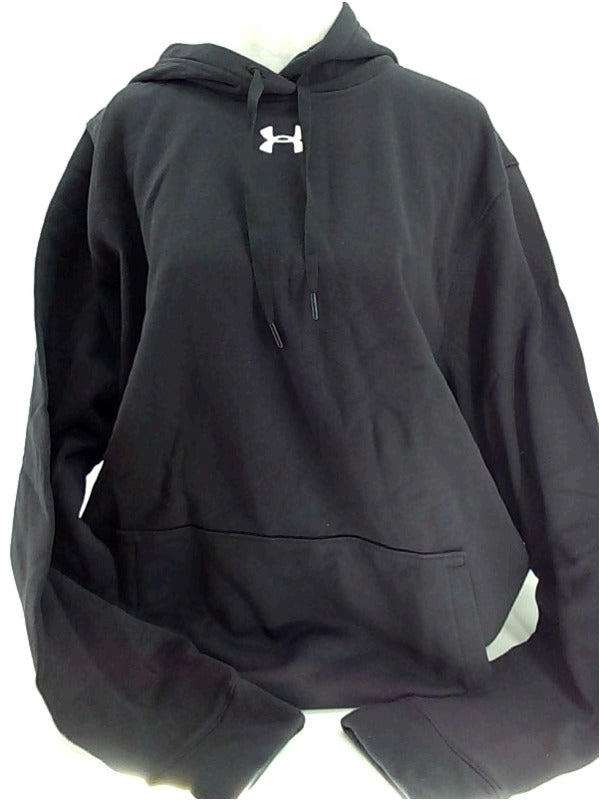 Under Armour Mens Hoodie Regular Pull On Fashion Hoodie Color Black Size X-Large
