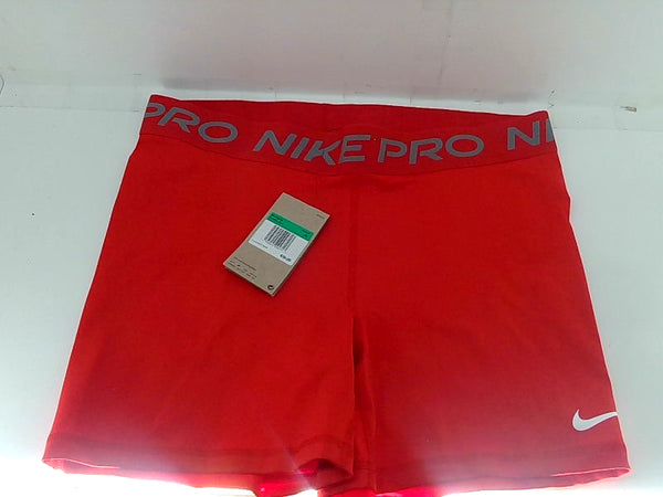 Nike Womens Pro 365 5 Inch Shorts Color Red Size XLarge