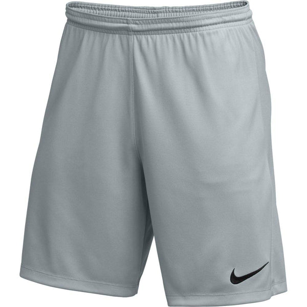 Nike Youth Park III Athletic Shorts Grey - Medium