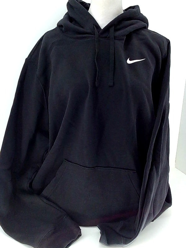 Nike Women's Black Hoodie 3X-Large - Cozy Fleece Pullover