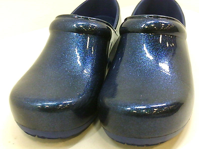 Anywear Women's SR Angel Navy Glitter Clogs Size 8 Pair Of Shoes