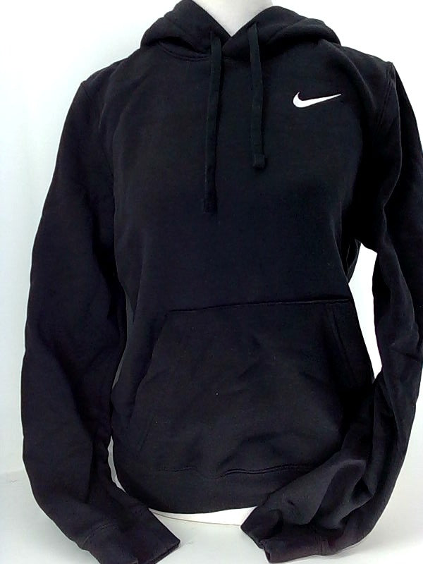 Nike Womens Pullover Fleece Hoodie Regular Hoodie Color Black Size XSmall