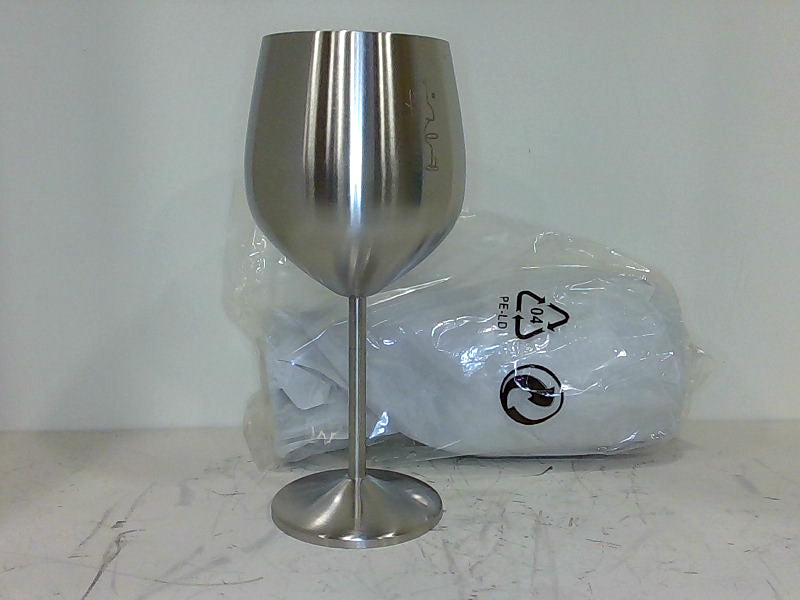 Stainless Steel Wine Glasses Set - 18 oz