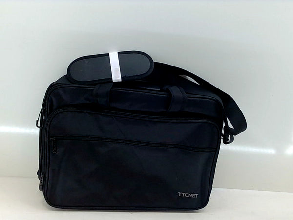 Ytonet Black Laptop Bag with Accessory Holder