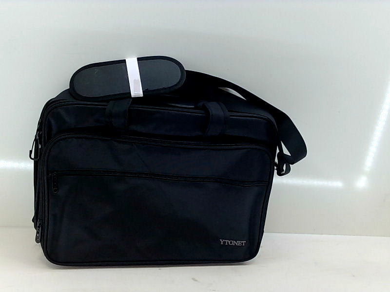 Ytonet Black Laptop Bag with Accessory Holder