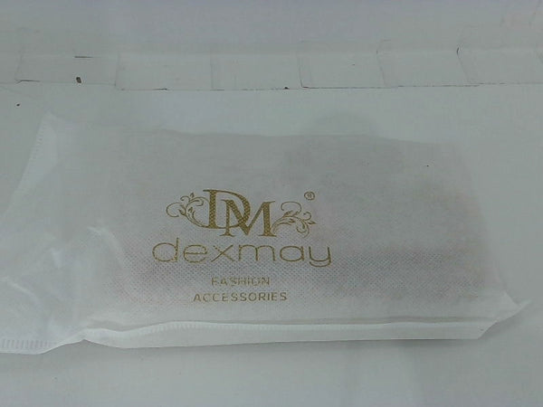 Dexmay Light Gold Rhinestone Evening Purse - Small