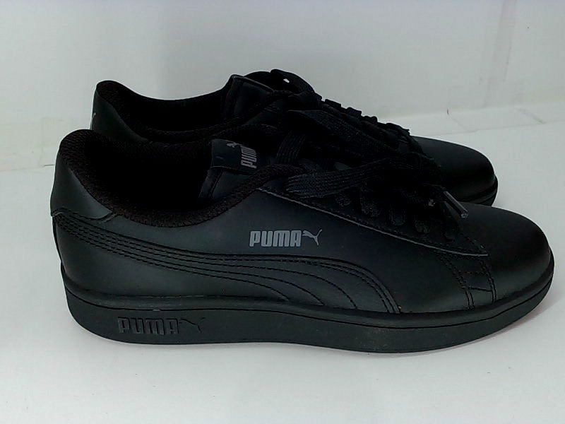 Puma Smash V2 L Black Sneakers - Size 4.5