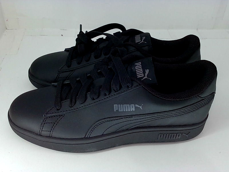 Puma Smash V2 L Black Sneakers - Size 4.5