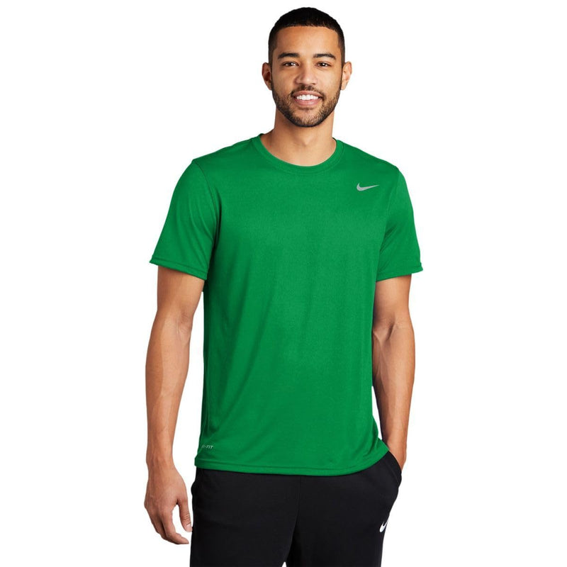 Nike Men's Dri-FIT Short Sleeve Crew T-Shirt Apple Green XLarge