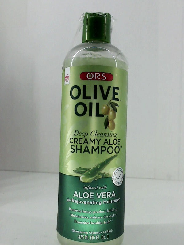 ORS Olive Oil Deep Cleansing Shampoo with Aloe Vera 16 Oz Moisturizing