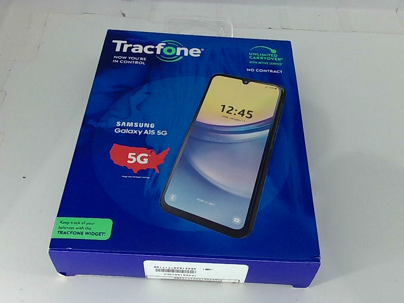 Tracfone Samsung Galaxy A15 5G No Contract Smartphone