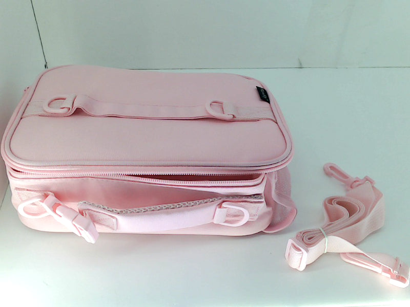 Flowfly Pink Kids Lunch Bag for School or Travel